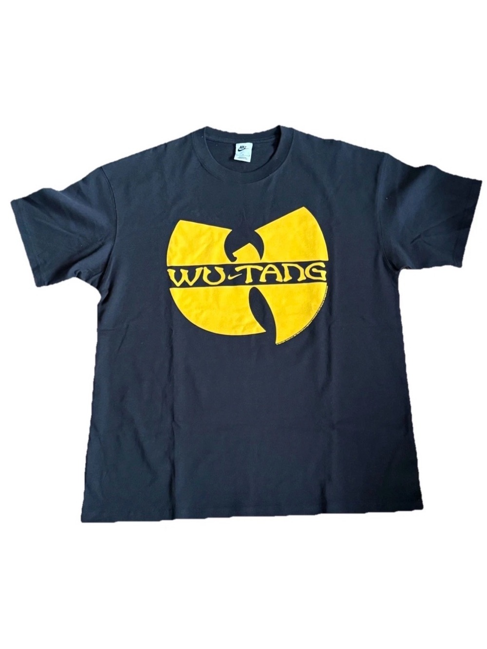 Nike x Wu-Tang Tee Black and Yellow Short Sleeve Size Large IF2343-010